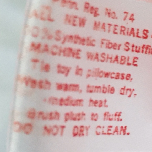 SOLD OUT ———- ORIGINAL 1984 CARE BEAR COUSIN LOTSA HEART ELEPHANT 13” Plush - Picture 10 of 14